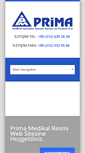 Mobile Screenshot of primamed.com.tr
